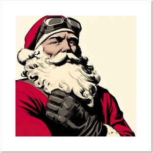 Santa Daddy, Leather Man Posters and Art